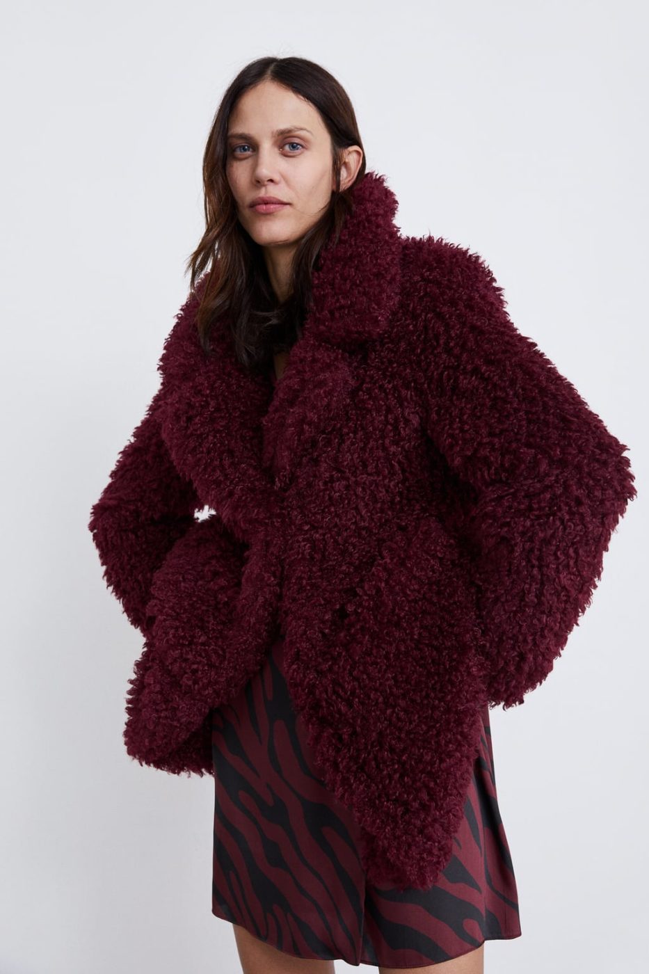 Teddy-bear coat – Zara